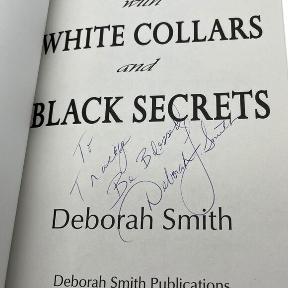 Ministers With White Collars And Black Secrets By Deborah Smith Signed 2003 Pape - Picture 4 of 14